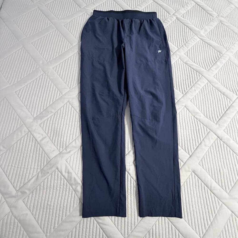 Fabletics Men's Navy Blue Lightweight Athletic Track Pants

A4